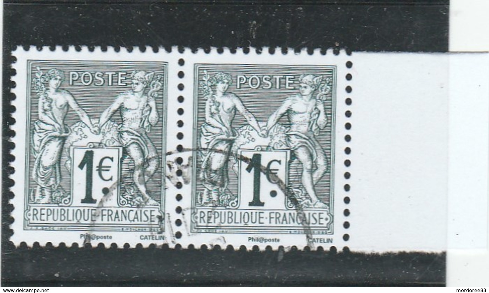 FRANCE 2016 - 140E ANNIVERSAIRE TYPE SAGE YT 5094 + 5095 OBLITERE                           TDA277 - Oblitérés