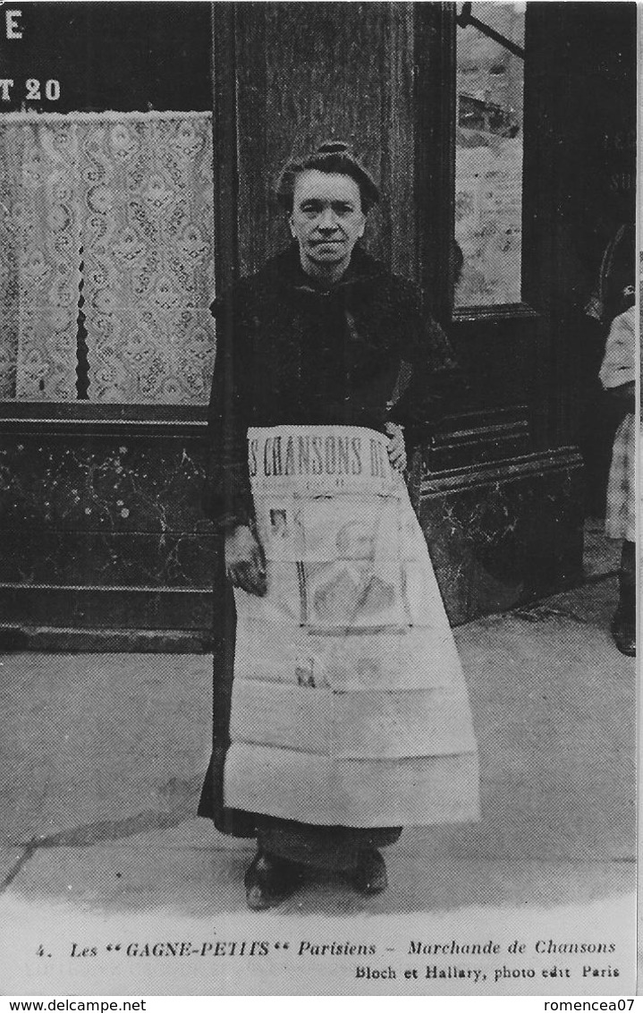 MUSICIENS AMBULANTS De RUE, De COURS Vers 1900 - Lot De 4 Reproductions - A Paris Et Ailleurs - Artistes - A Voir ! - Otros & Sin Clasificación