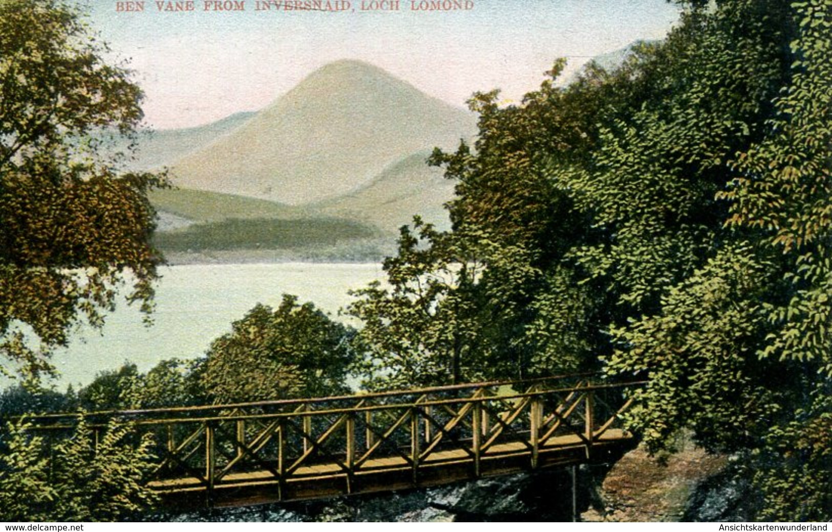 005645  Ben Vane From Inversnaid, Loch Lomond - Stirlingshire