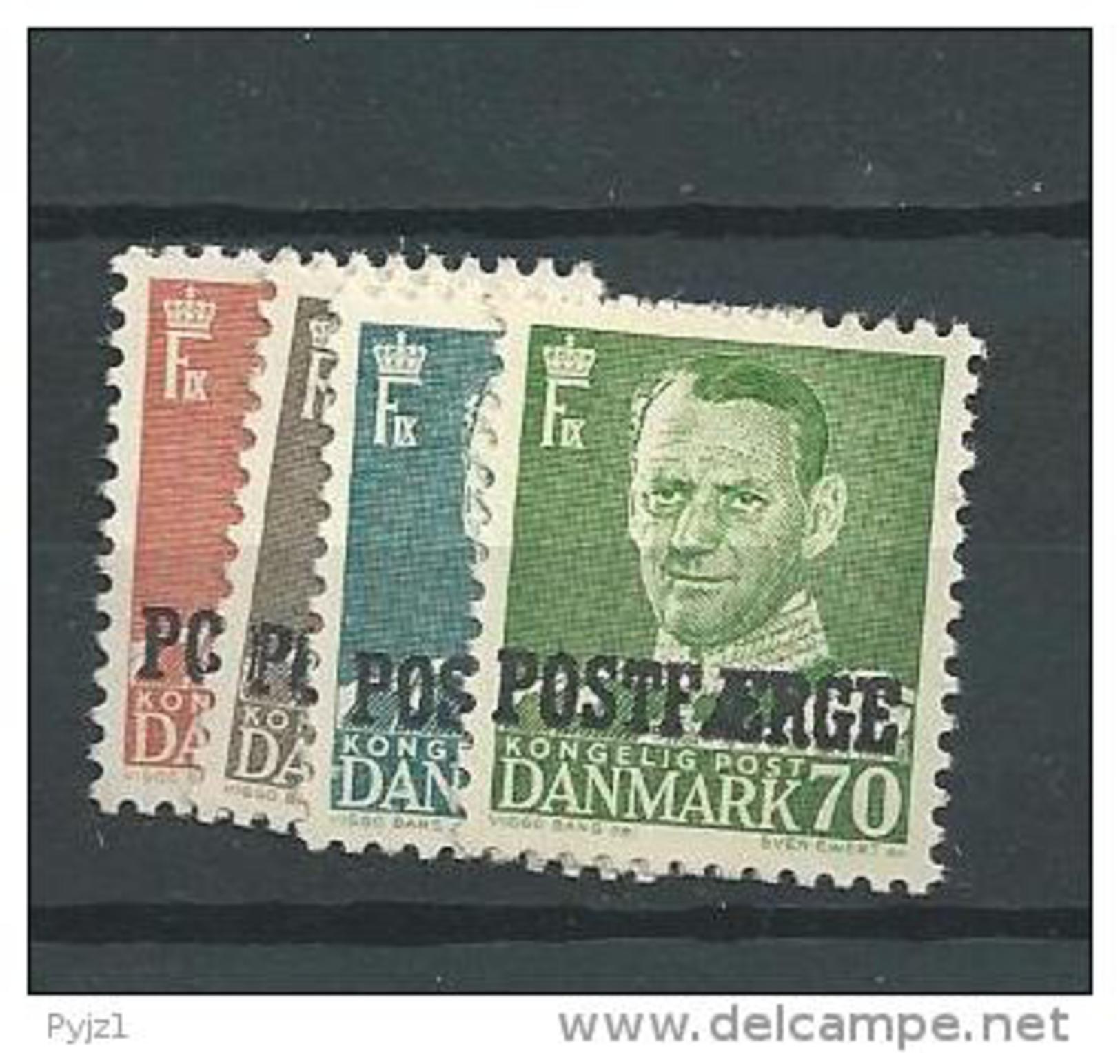 1956 MNH  Denemarken, Danmark,  Postfäere, Postfris - Parcel Post