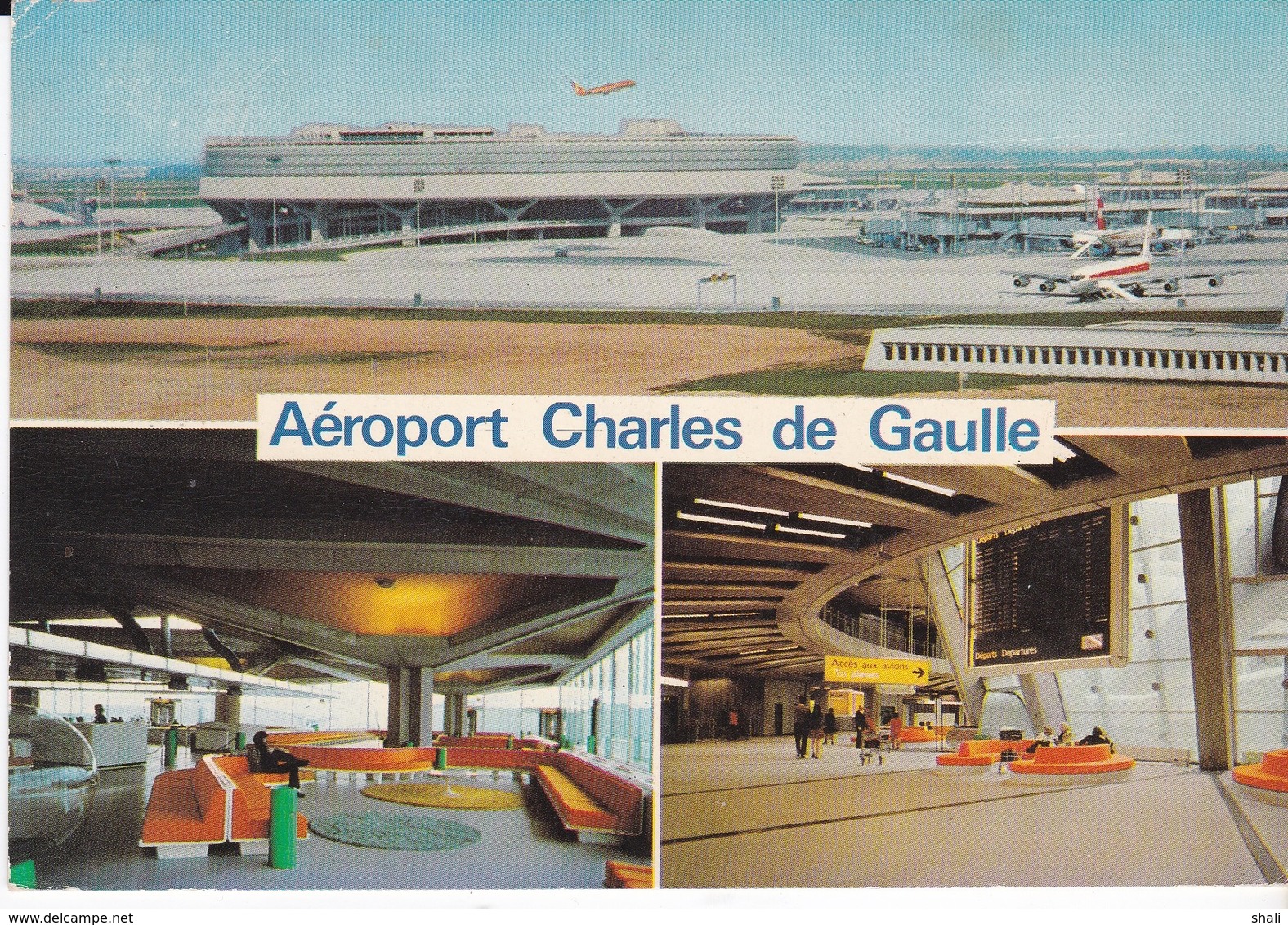 CPSM AEROPORT DE CHARLES DE GAULLE ROISSY EN FRANCE - Luchthaven
