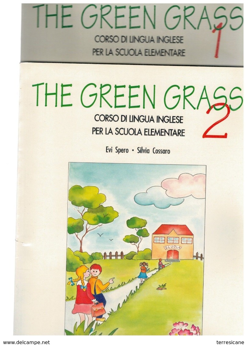 THE GREEN GRASS CORSO DI LINGUA INGLESE PER SCUOLA ELEMENTARE 2 VOLUMI - Kids