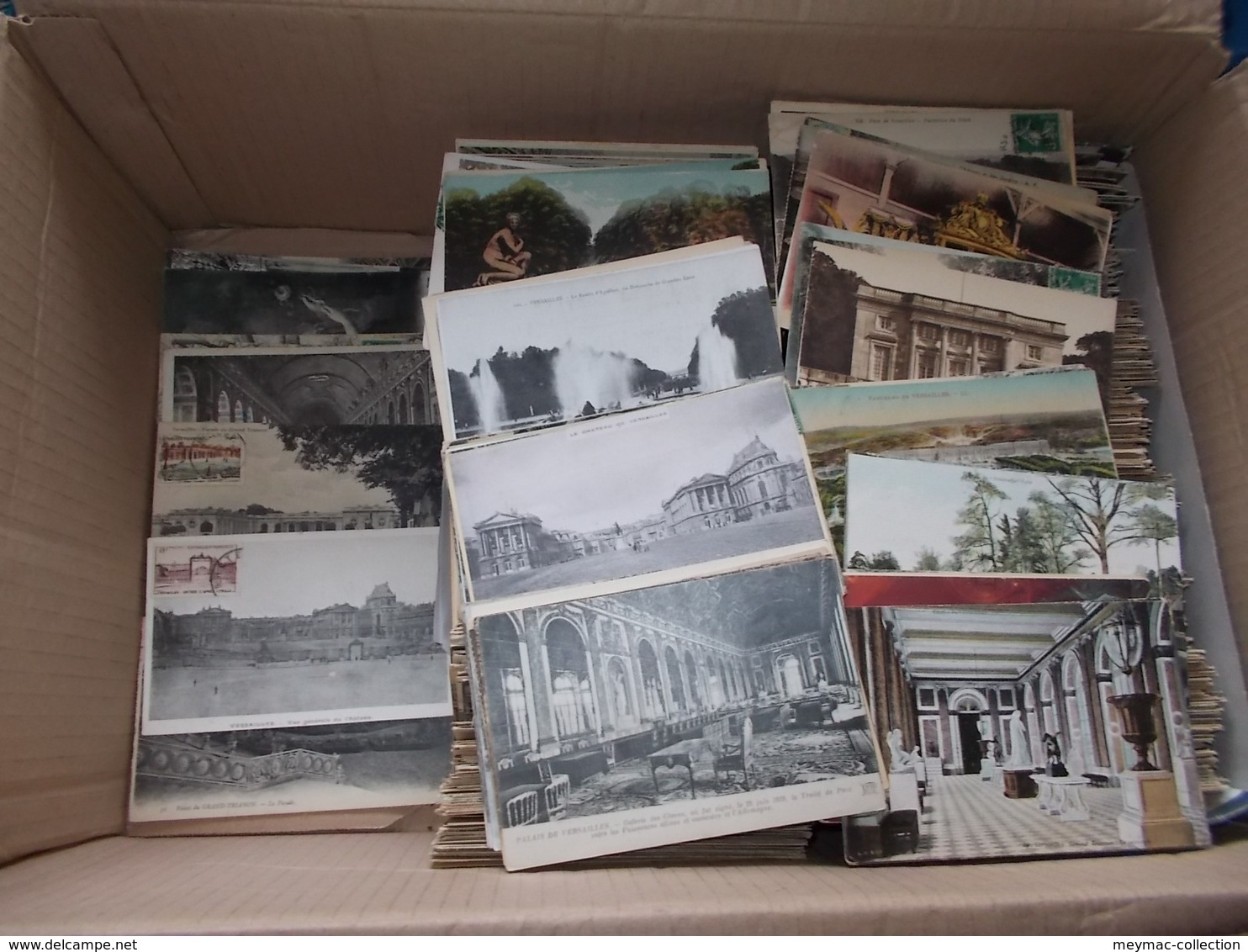 SACHA GUITRY CHATEAU DE VERSAILLES IMPORTANT LOT livres  cartes postales cpa cpsm louis XIV