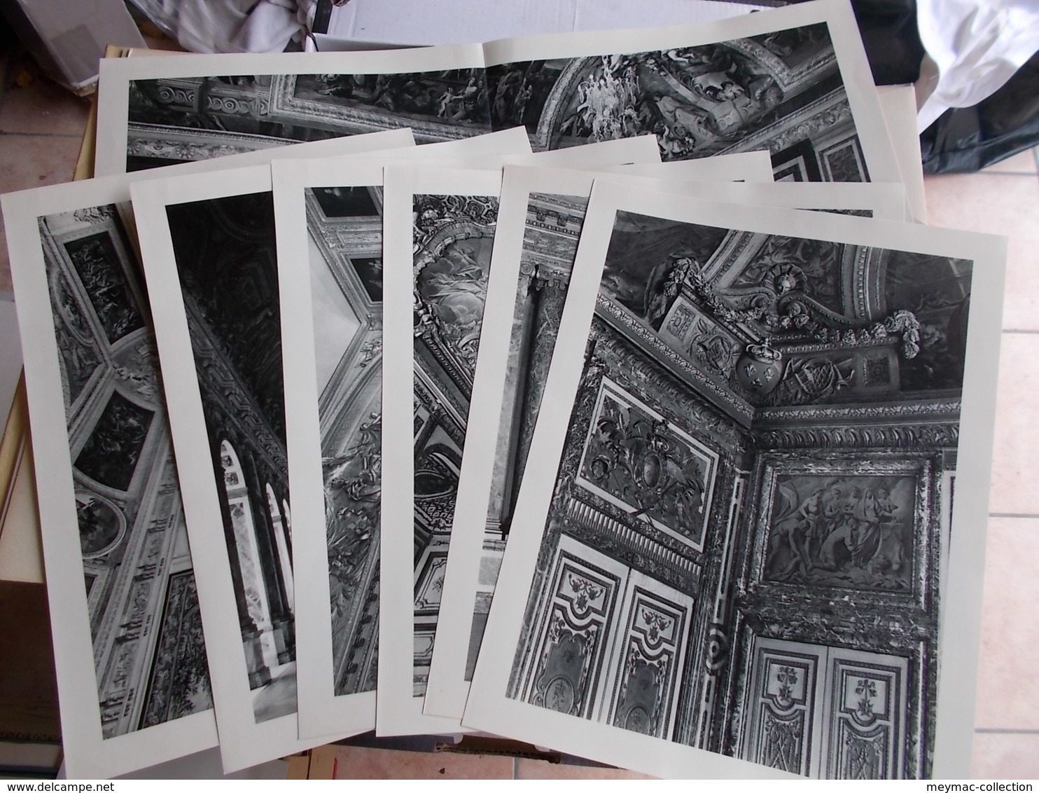 SACHA GUITRY CHATEAU DE VERSAILLES IMPORTANT LOT livres  cartes postales cpa cpsm louis XIV