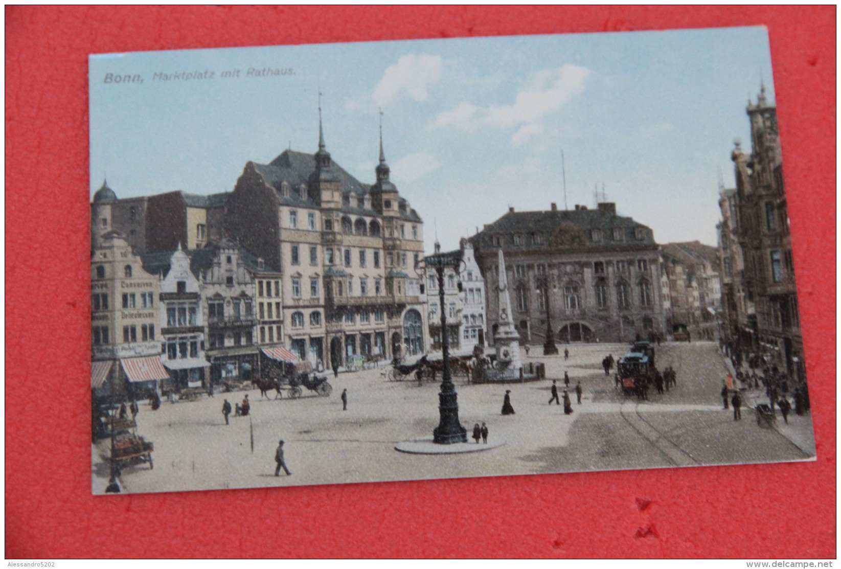 Nordrhein Westfalen Bonn Marktplatz + Tramway NV - Sonstige & Ohne Zuordnung