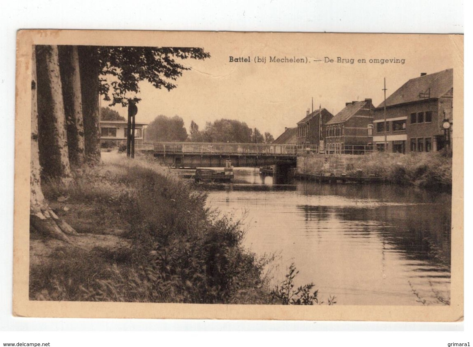 Battel (bij Mechelen) - De Brug En Omgeving - Malines