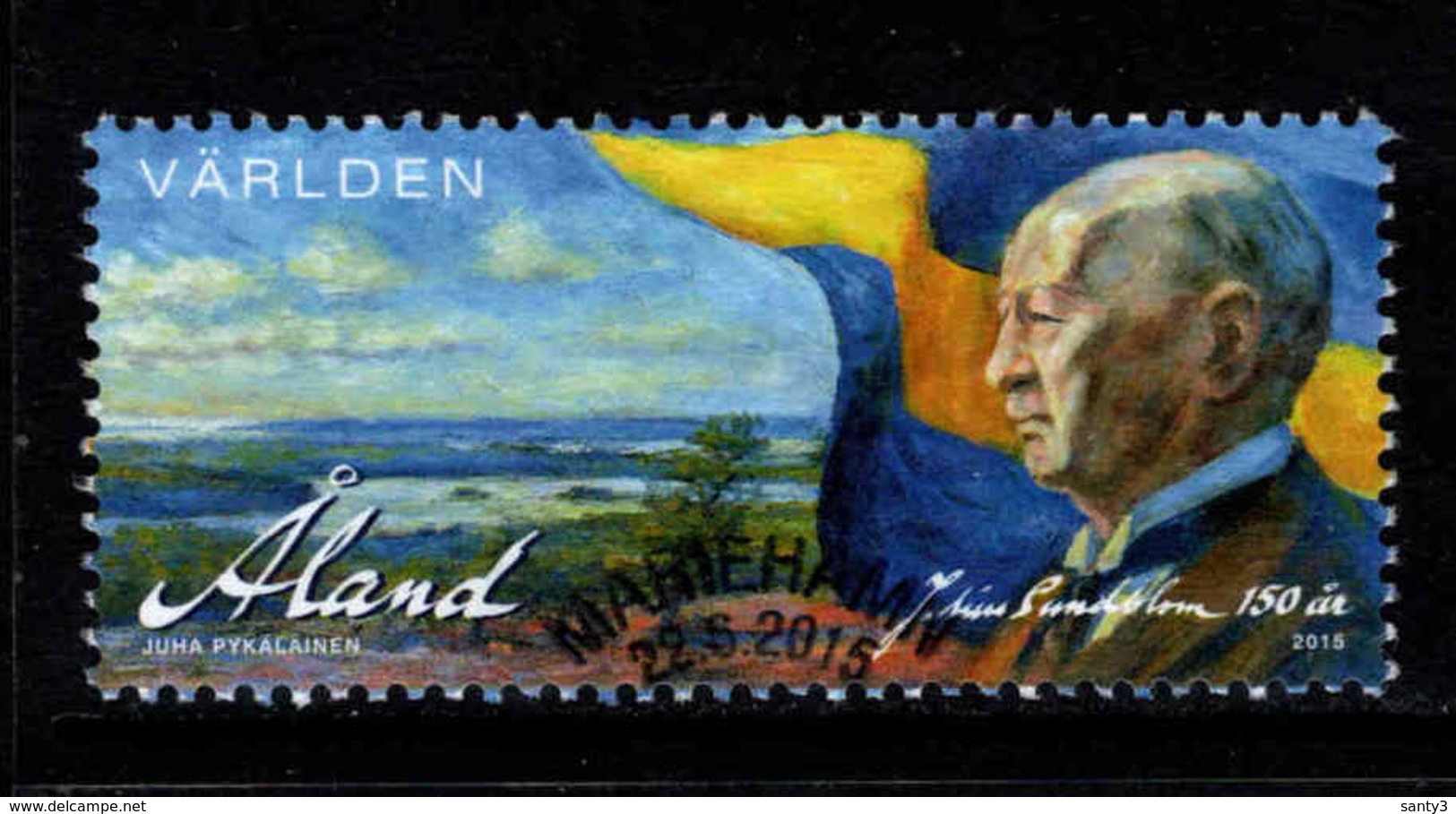 Aland, Yv 409 Jaar 2015, Gestempeld, Zie Scan - Aland