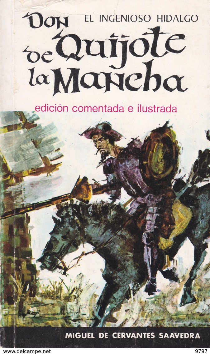 DON QUIJOTE (MIGUEL DE CERVANTES) EDITORIAL R.SOPENA 1966/7) EDICION INTEGRA E ILUSTRADA - VER DESCRIPCIÓN ADJUNTA - Literatura