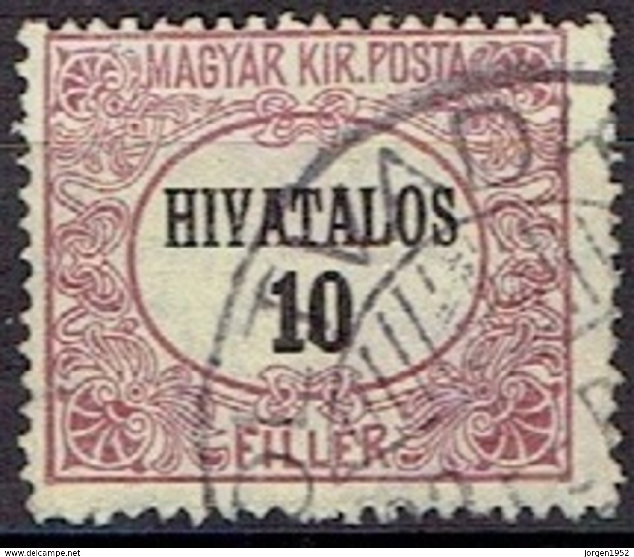 HUNGARY #  FROM 1921 MICHEL D1 - Officials