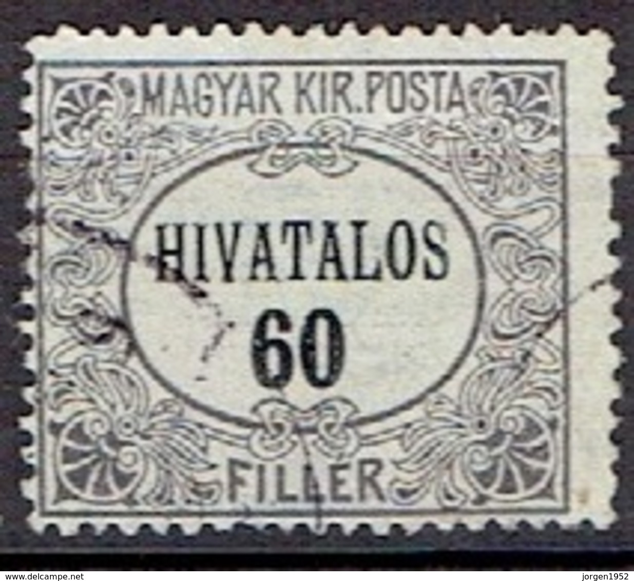 HUNGARY #  FROM 1921 MICHEL D3 - Officials