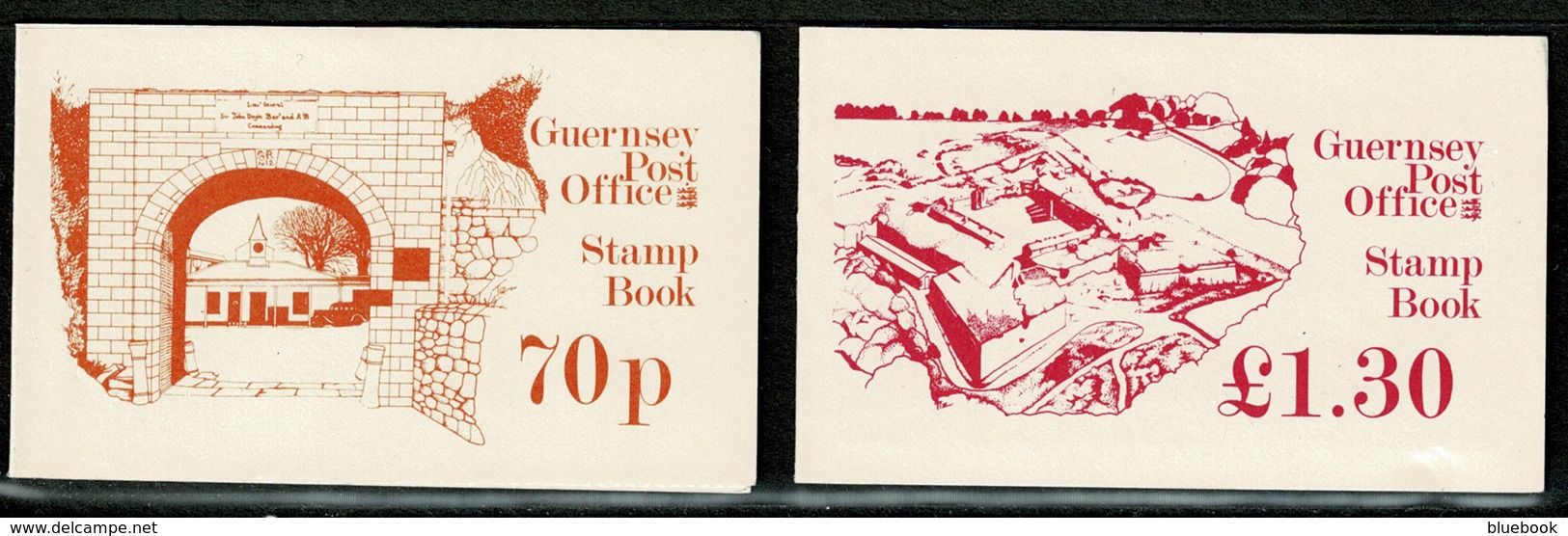 Ref 1237 - Guernsey 4 X Stamp Booklets - Guernsey