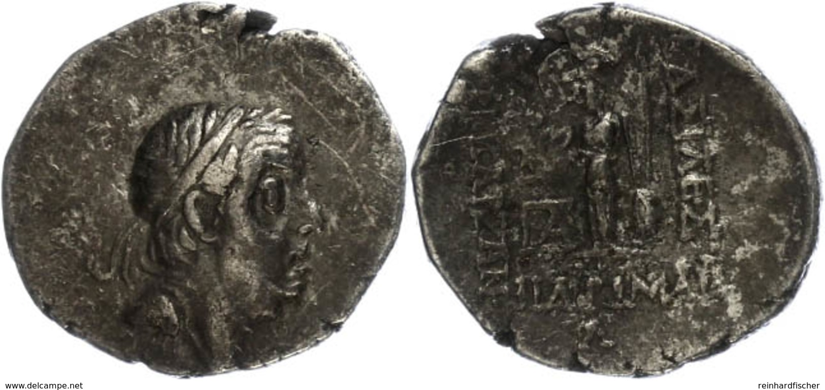 Drachme (3,88g), 96-63 V. Chr., Ariobarzanes I.. Av: Kopf Nach Rechts. Rev: Athena Mit Speer Und Schild Nach Links Stehe - Other & Unclassified