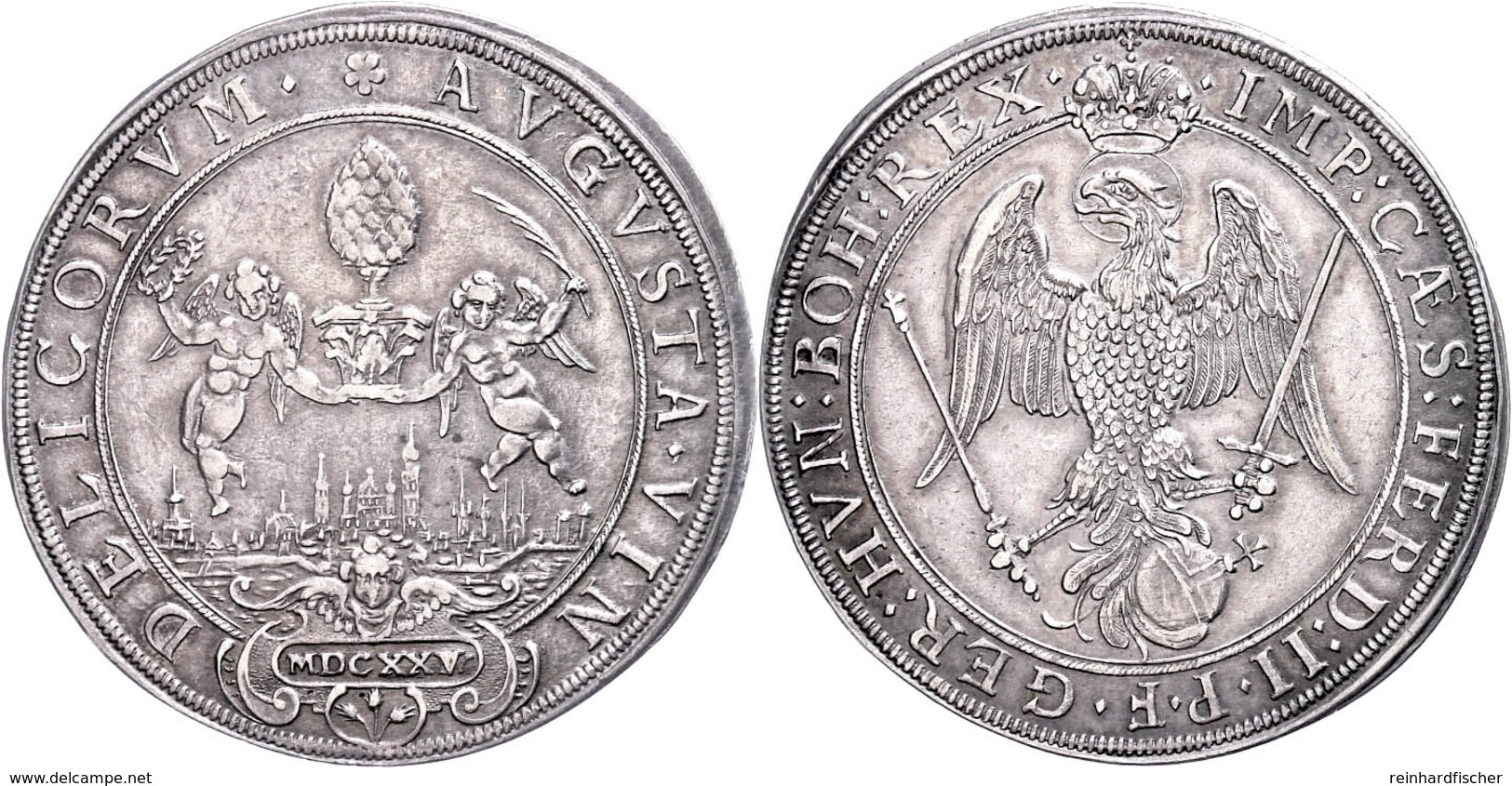 Taler, 1625, Mit Titel Ferdinand II., Dav. 5014, Ss-vz.  Ss-vz - Other & Unclassified