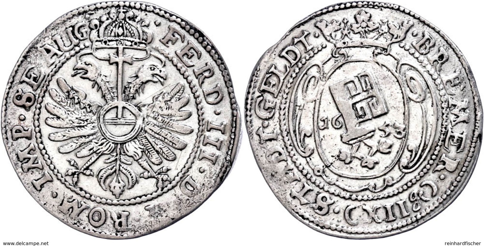 12 Grote, 1653, Jungk 614, Ss+. - Altri & Non Classificati