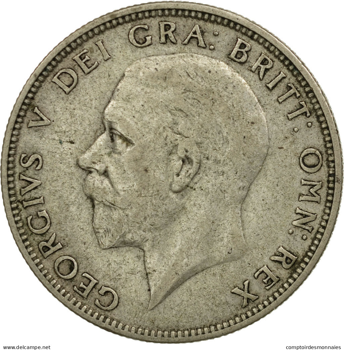 Monnaie, Grande-Bretagne, George V, Florin, Two Shillings, 1929, TTB, Argent - J. 1 Florin / 2 Schillings