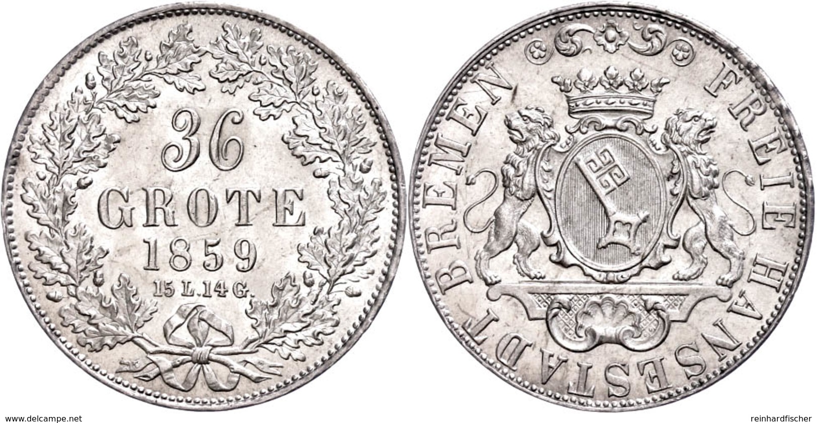 36 Grote, 1859, AKS 1, J. 21, F. St.  St - Bremen