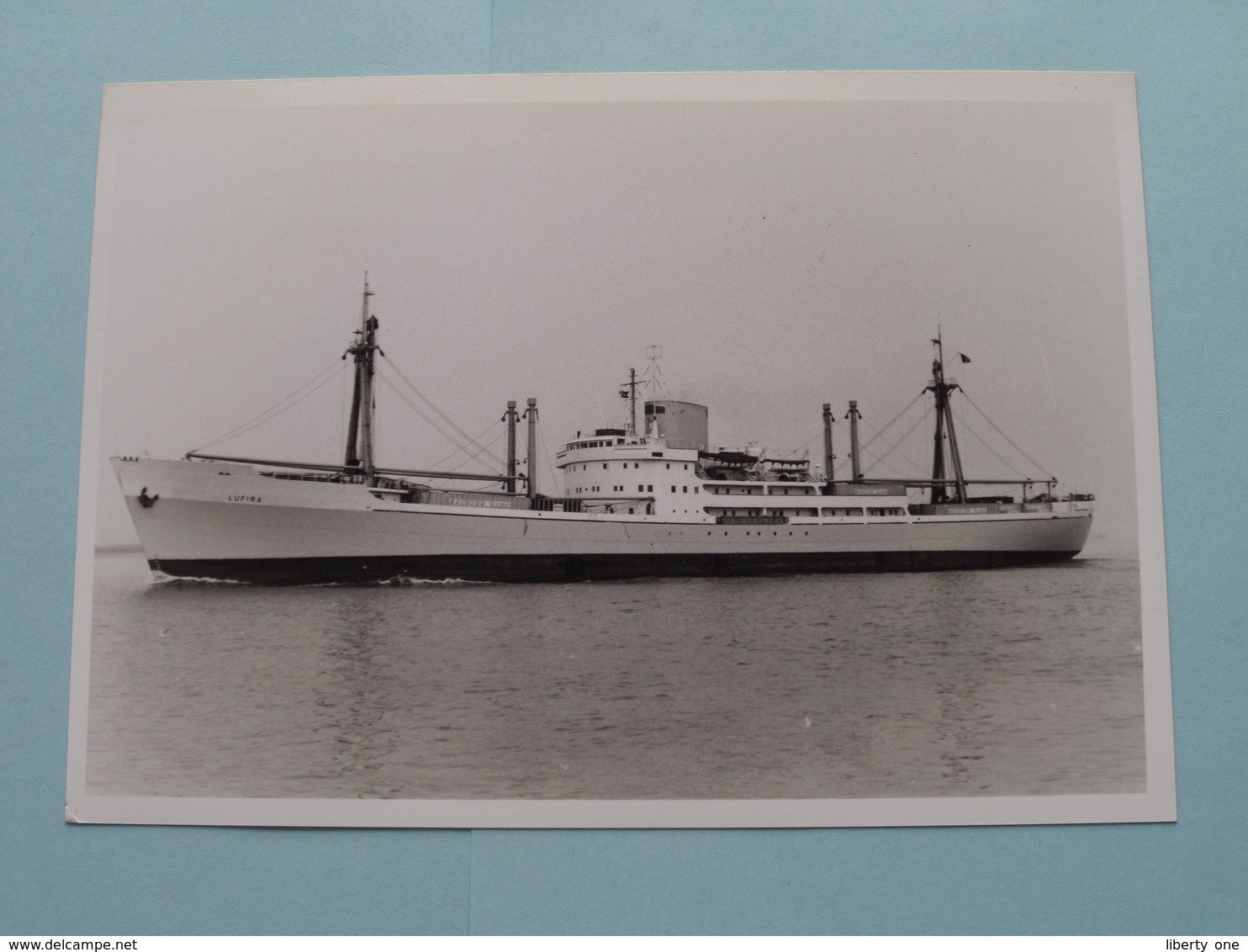 LUFIRA At Sea ( Built 1955 ) - ( Ship Foto Van Ginderen : Voir / Zie Foto's ) ! - Bateaux