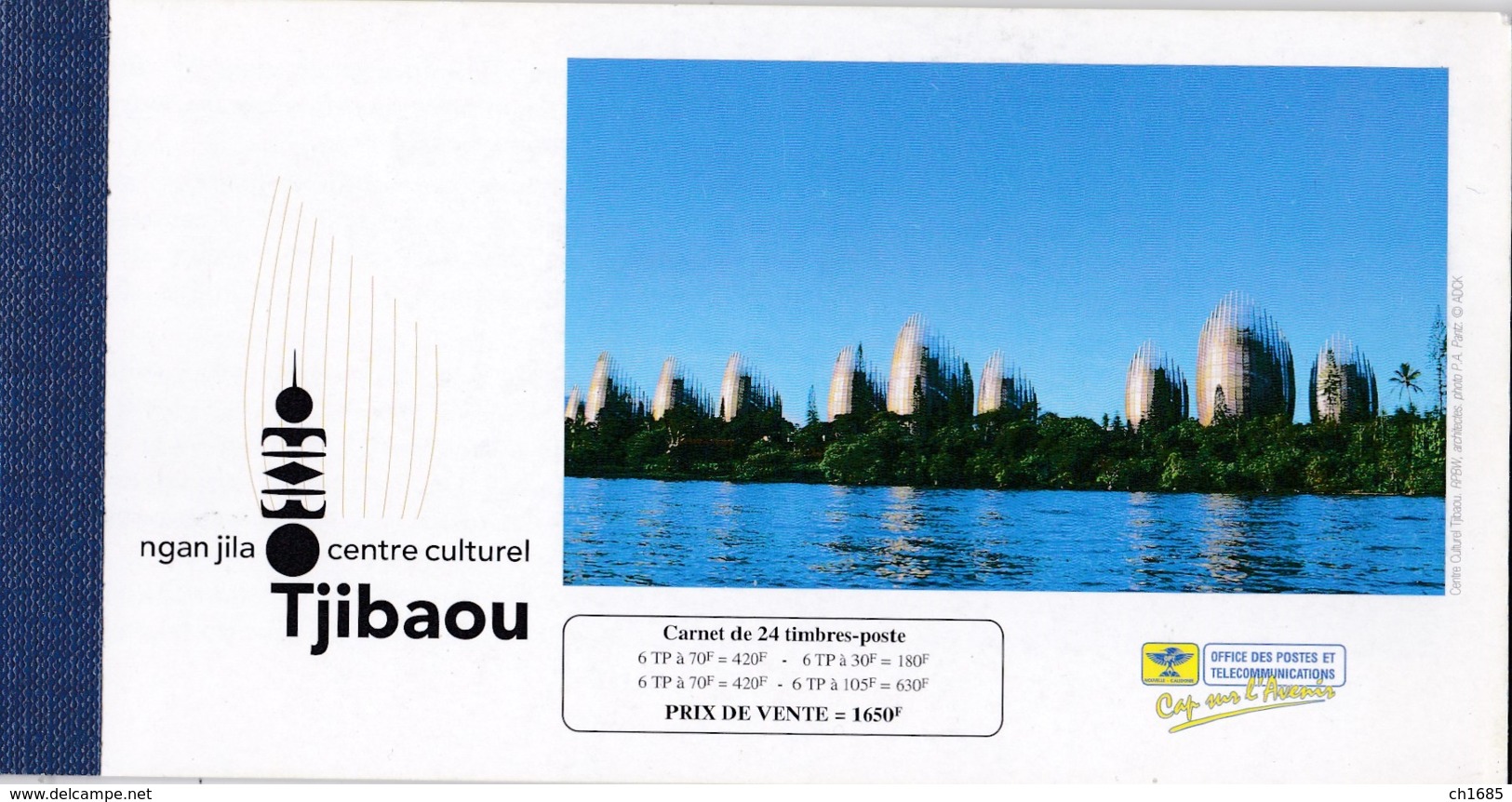 NOUVELLE CALEDONIE :   Carnet  No 710  Centre Culturel Tjibaou Neuf XX - Booklets