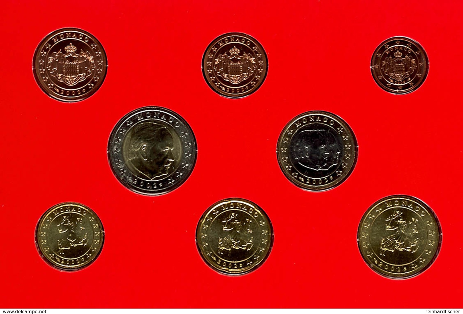 1 Cent Bis 2 Euro, 2002, Kursmünzensatz Im Ausgabeblister, St.  St - Other & Unclassified