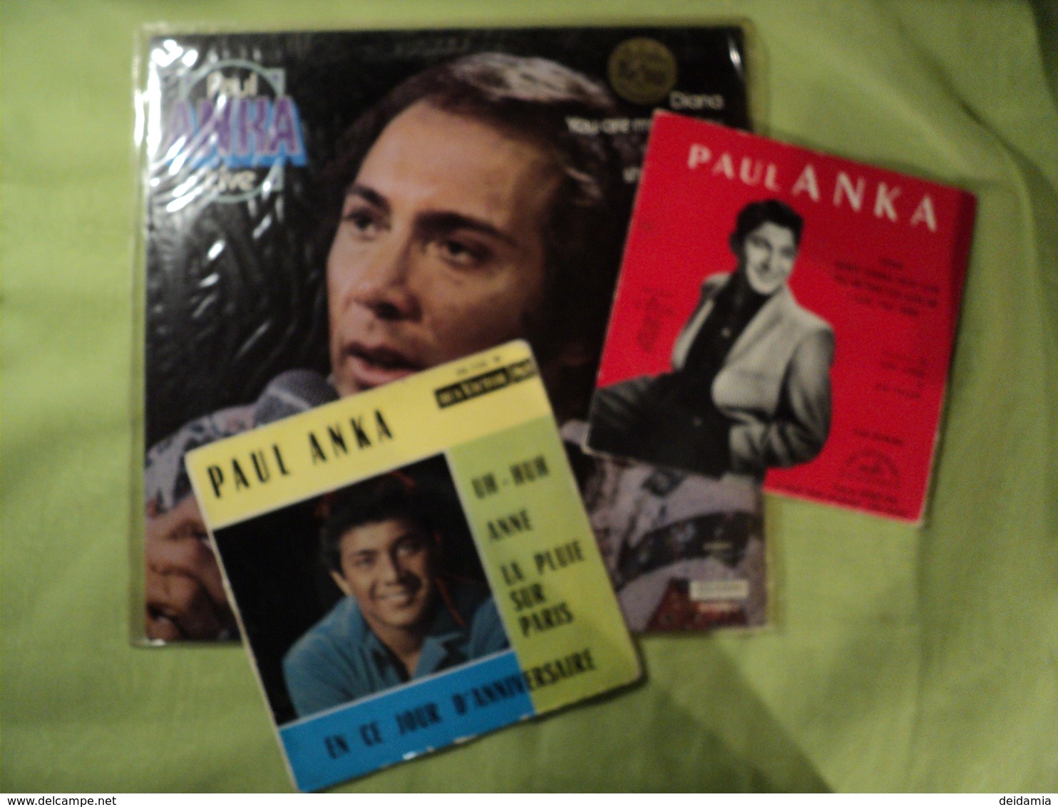 PAUL ANKA. UN 33 TOURS ET UN 45 TOURS. 1957 / 1975 DIANA / DON T GAMBLE WITH LOVE / TELL ME THAT YOU LOVE ME / I LOVE Y - Musiques Du Monde