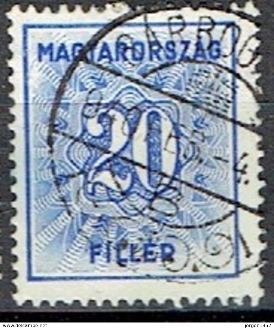 HUNGARY #  FROM 1934 STAMPWORLD 131 - Officials