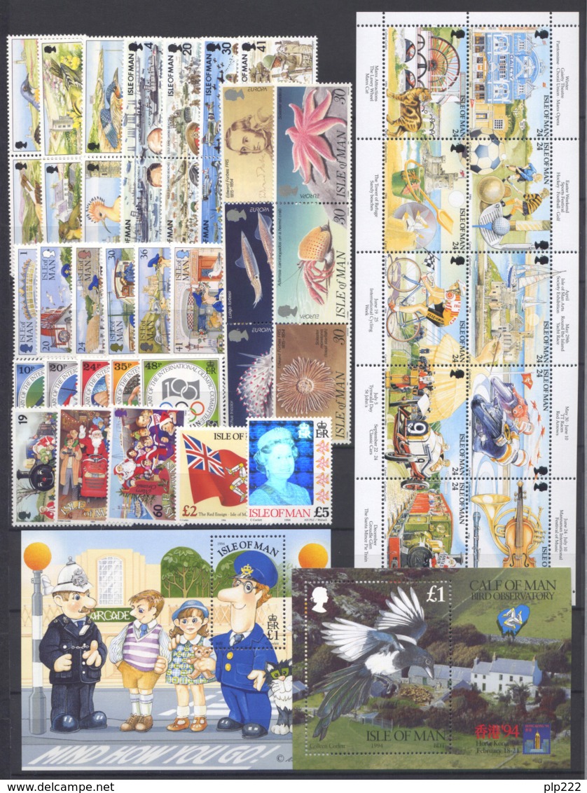 Man 1994 Annata Completa / Complete Year Set  **/MNH VF - Isola Di Man