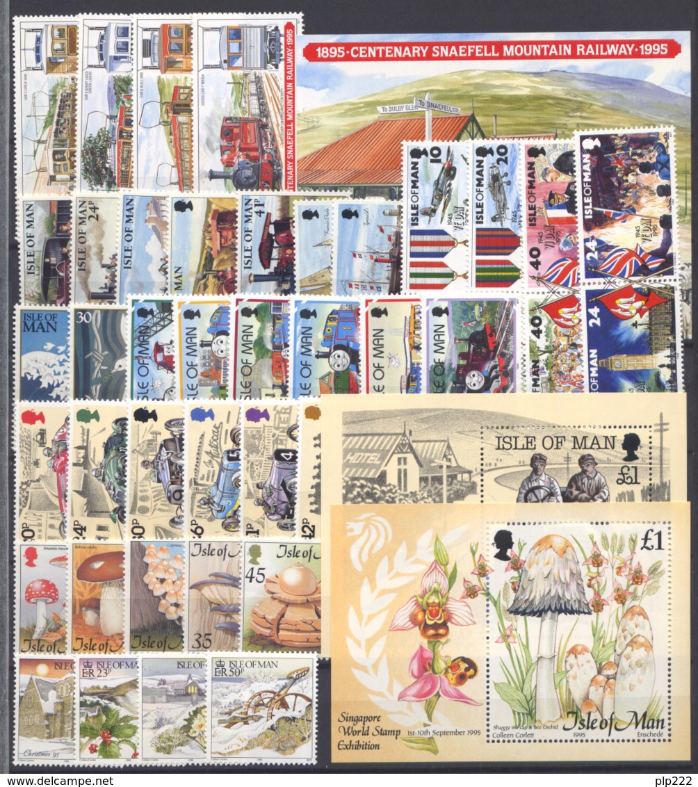 Man 1995 Annata Completa / Complete Year Set  **/MNH VF - Isola Di Man