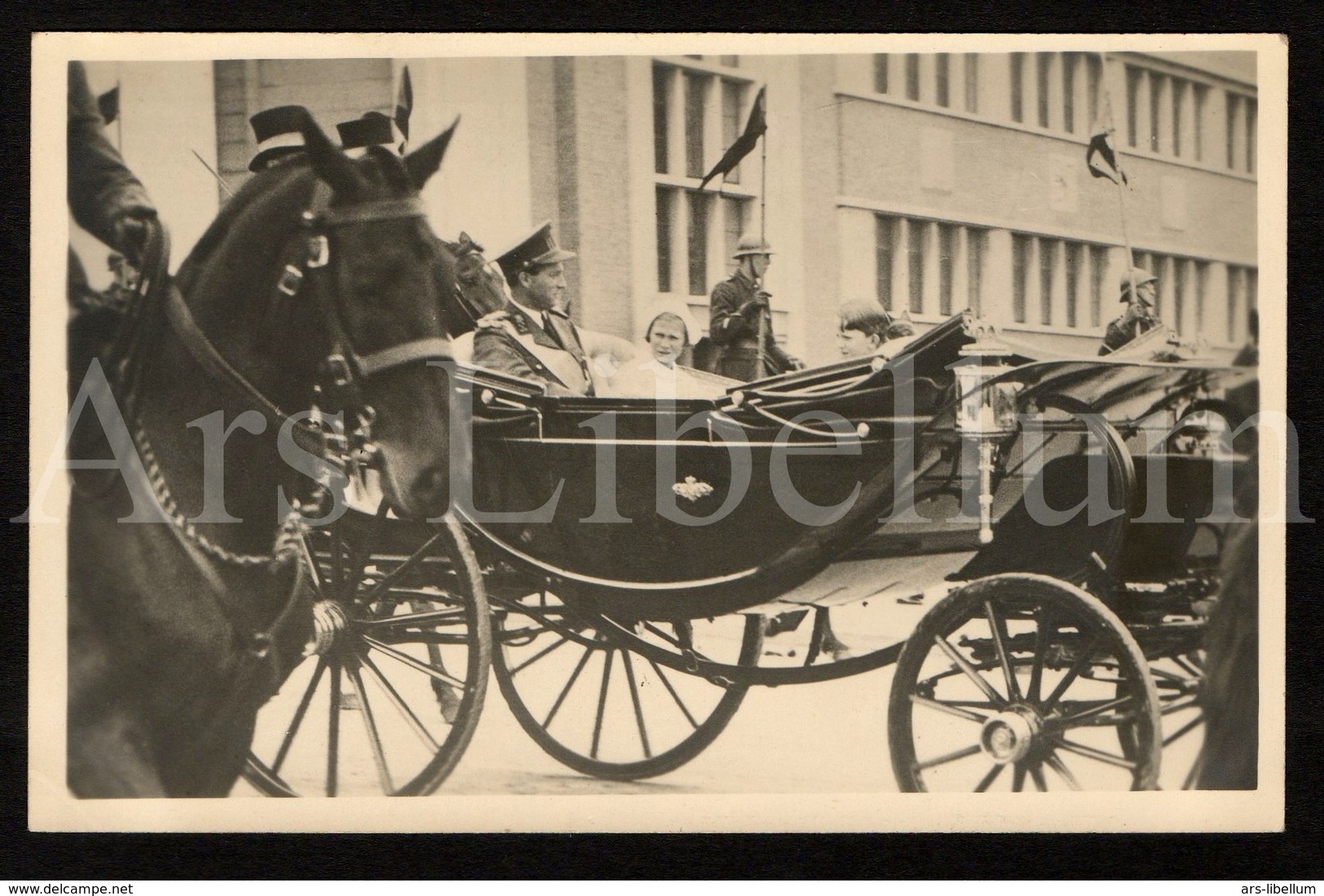 Postcard / ROYALTY / Belgique / België / Koning Leopold III / Roi Leopold III / Concours Hippique / Mai 1937 - Celebridades