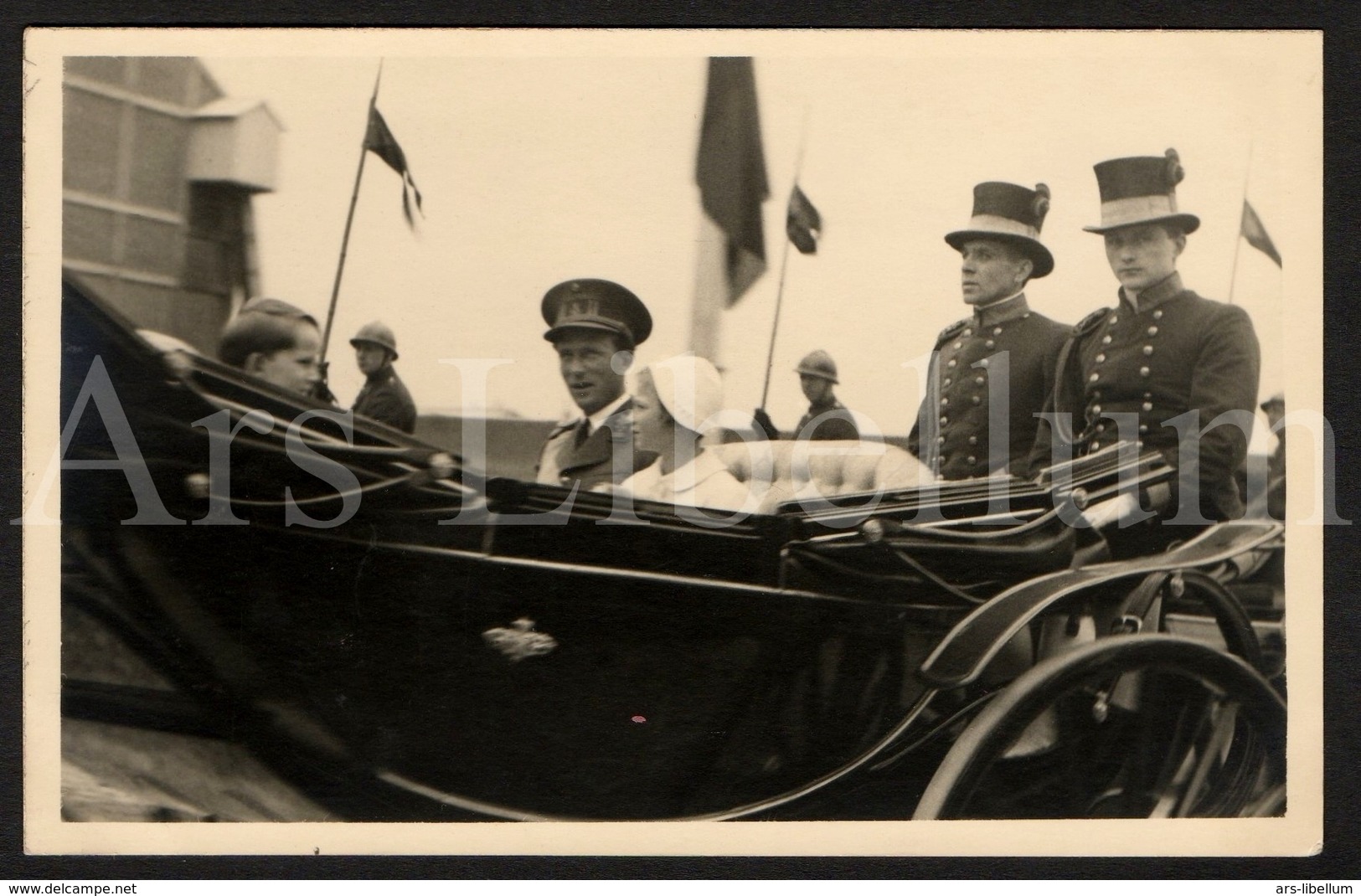 Postcard / ROYALTY / Belgique / België / Koning Leopold III / Roi Leopold III / Concours Hippique / Mai 1937 - Beroemde Personen