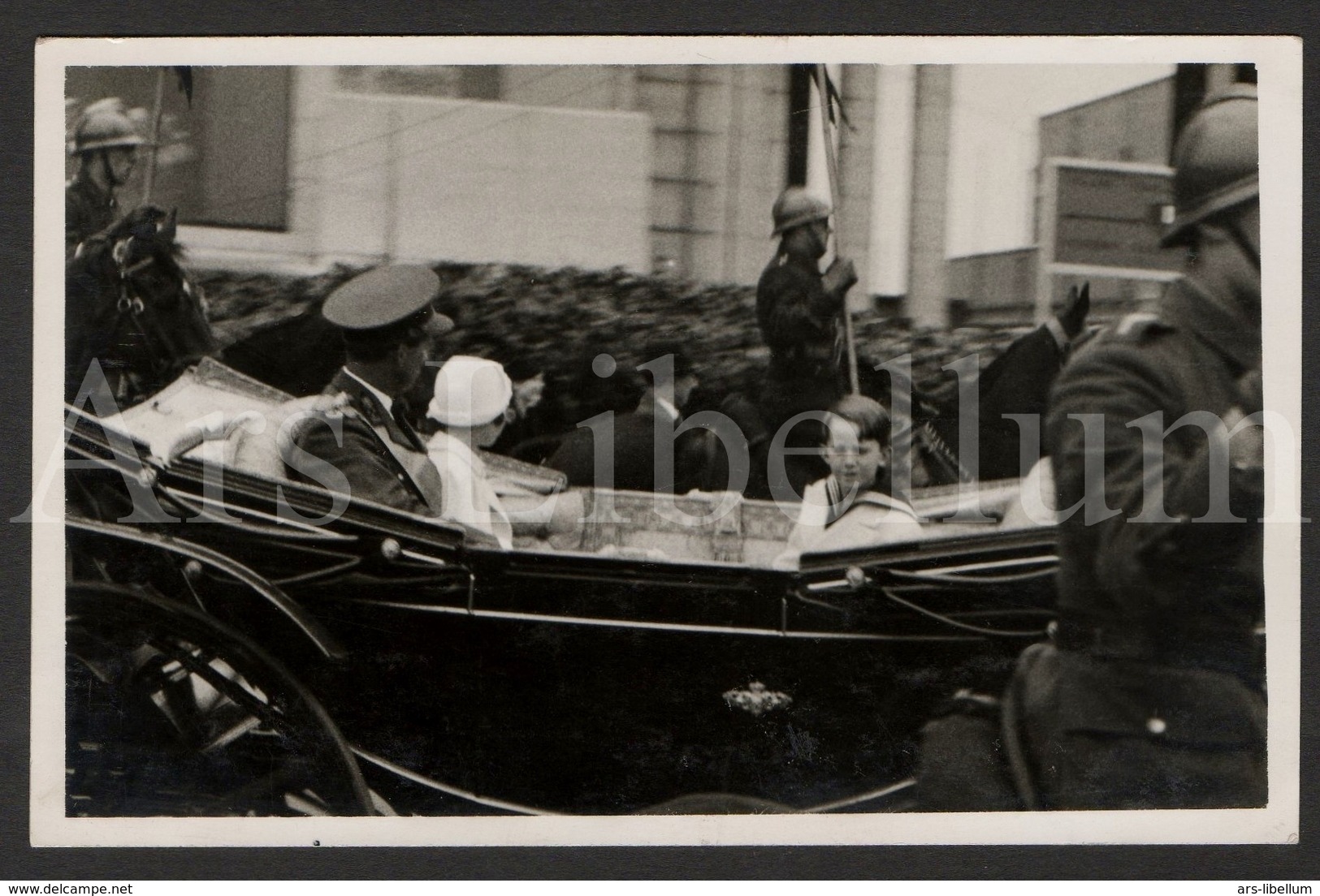 Postcard / ROYALTY / Belgique / België / Koning Leopold III / Roi Leopold III / Concours Hippique / Mai 1937 - Beroemde Personen