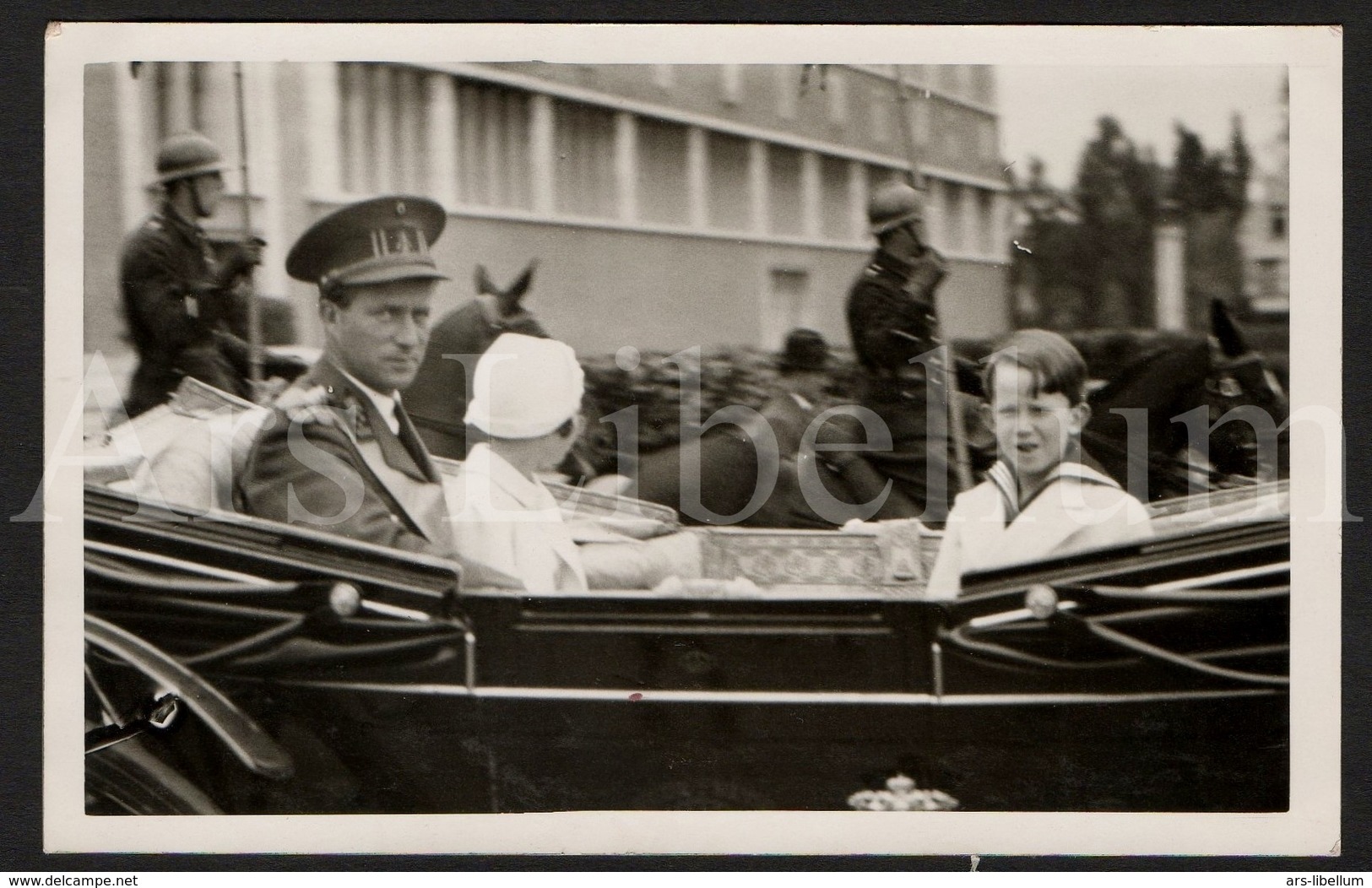 Postcard / ROYALTY / Belgique / België / Koning Leopold III / Roi Leopold III / Concours Hippique / Mai 1937 - Beroemde Personen