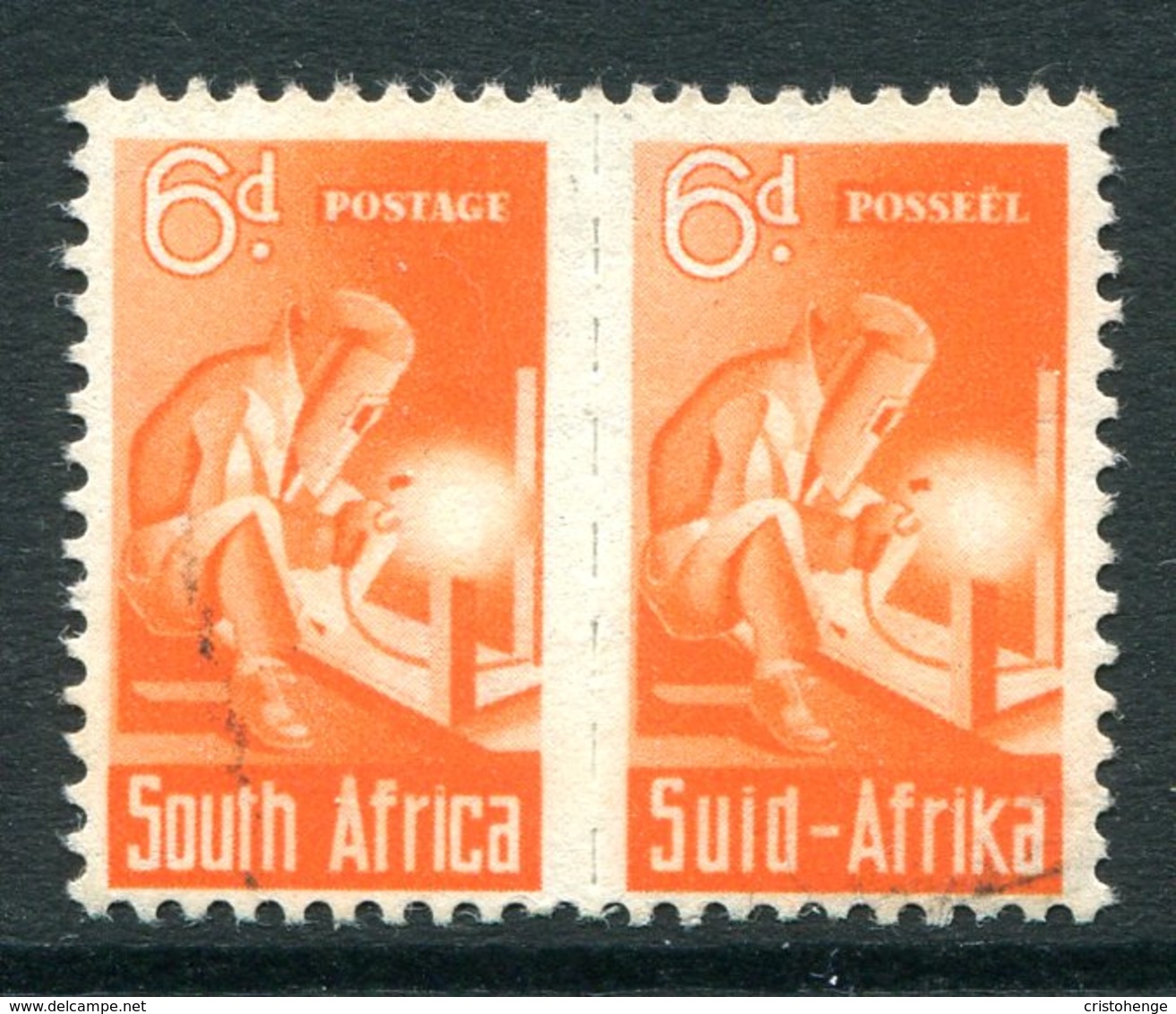 South Africa 1942-44 War Effort - Bantams - 6d Electric Welding - Unit HM (SG 102) - Ungebraucht