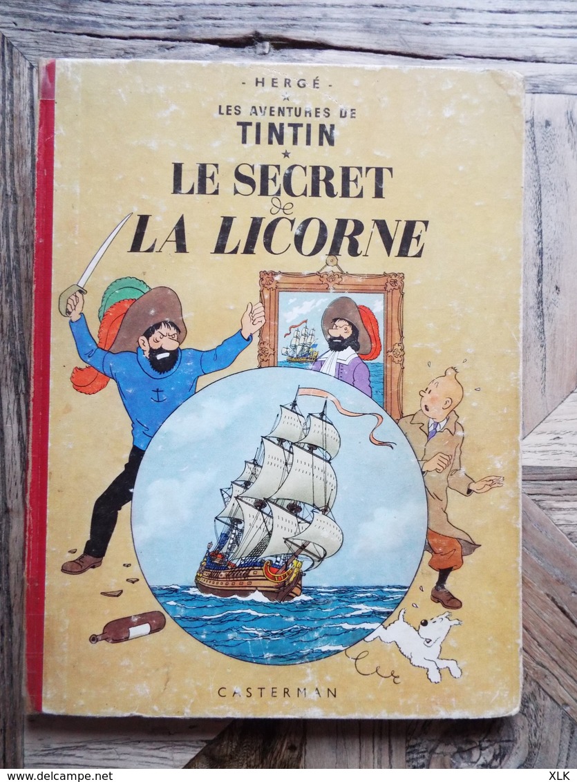 Tintin - Lot De 20 Tintin Dont Original "On A Marché Sur La Lune" - Hergé