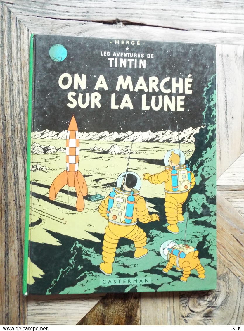 Tintin - Lot de 20 tintin dont original "On a marché sur la lune"