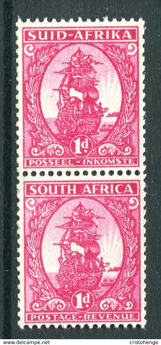 South Africa 1943 Coil Stamps - Redrawn - 1d Dromedaris MNH (SG 106) - Unused Stamps