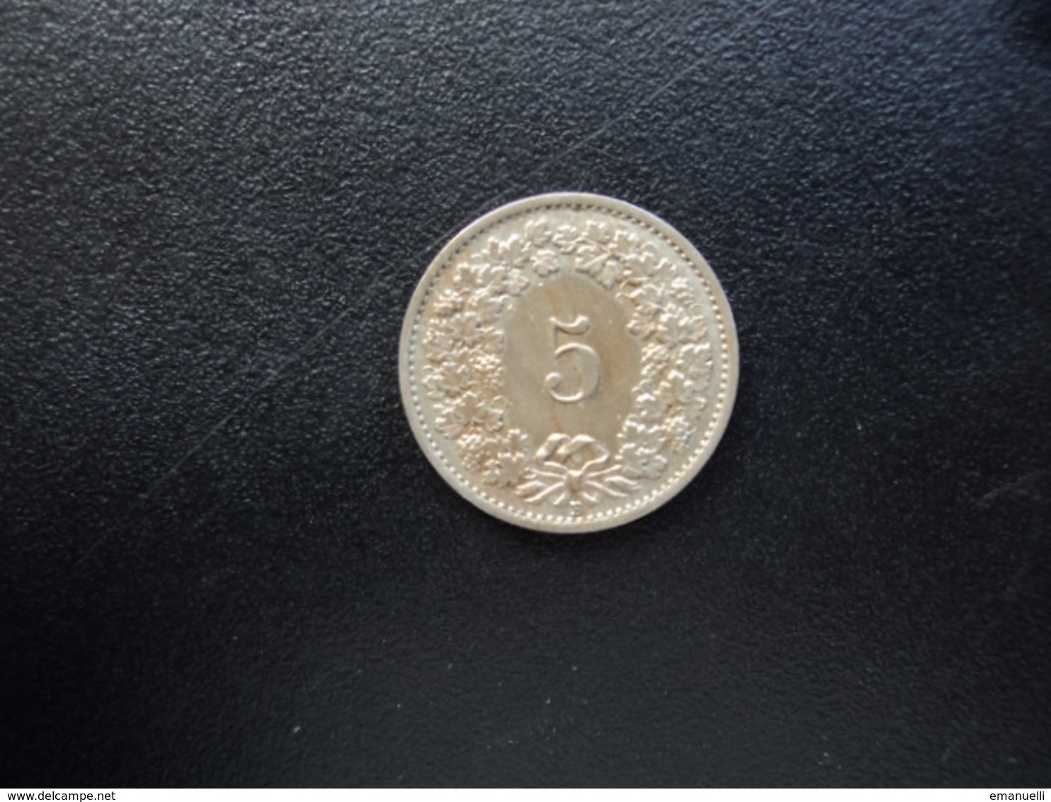 SUISSE : 5 RAPPEN   1919 B   KM 26     SUP+ - 5 Centimes / Rappen