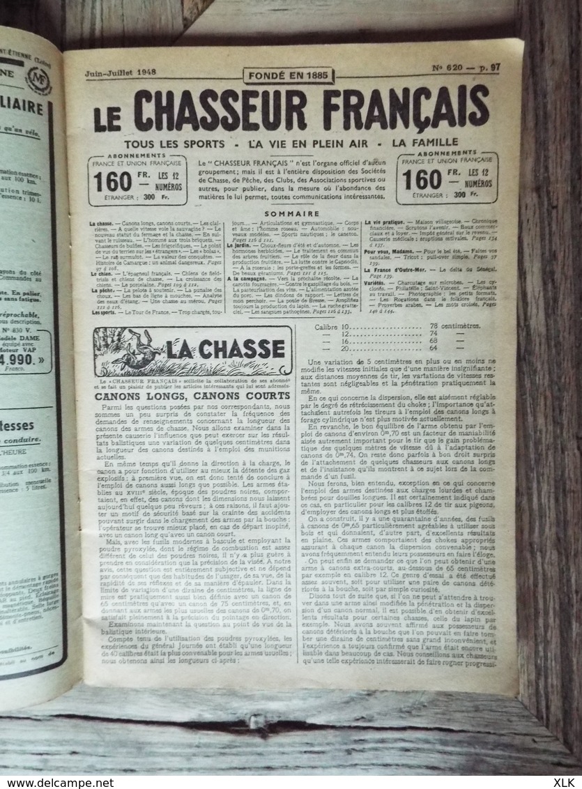 Le Chasseur Français - 19 exemplaires - Entre 1948 et 1958