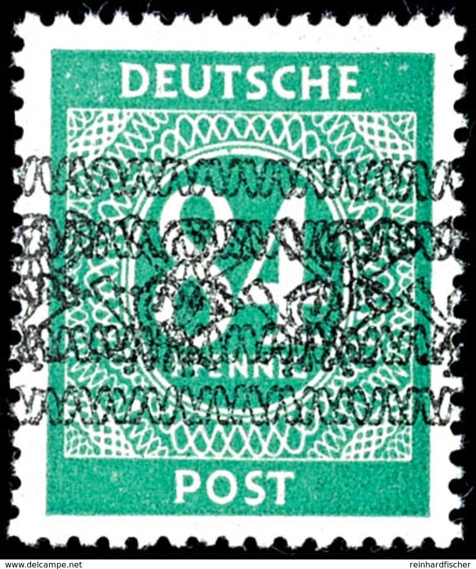 2 - 84 Pfg. Mit Kopfstehendem Bandaufdruck, Postfrisch Komplett, Gepr. Dr. Dub Und Schlegel BPP, Mi. 1.400,-, Katalog: 5 - Sonstige & Ohne Zuordnung