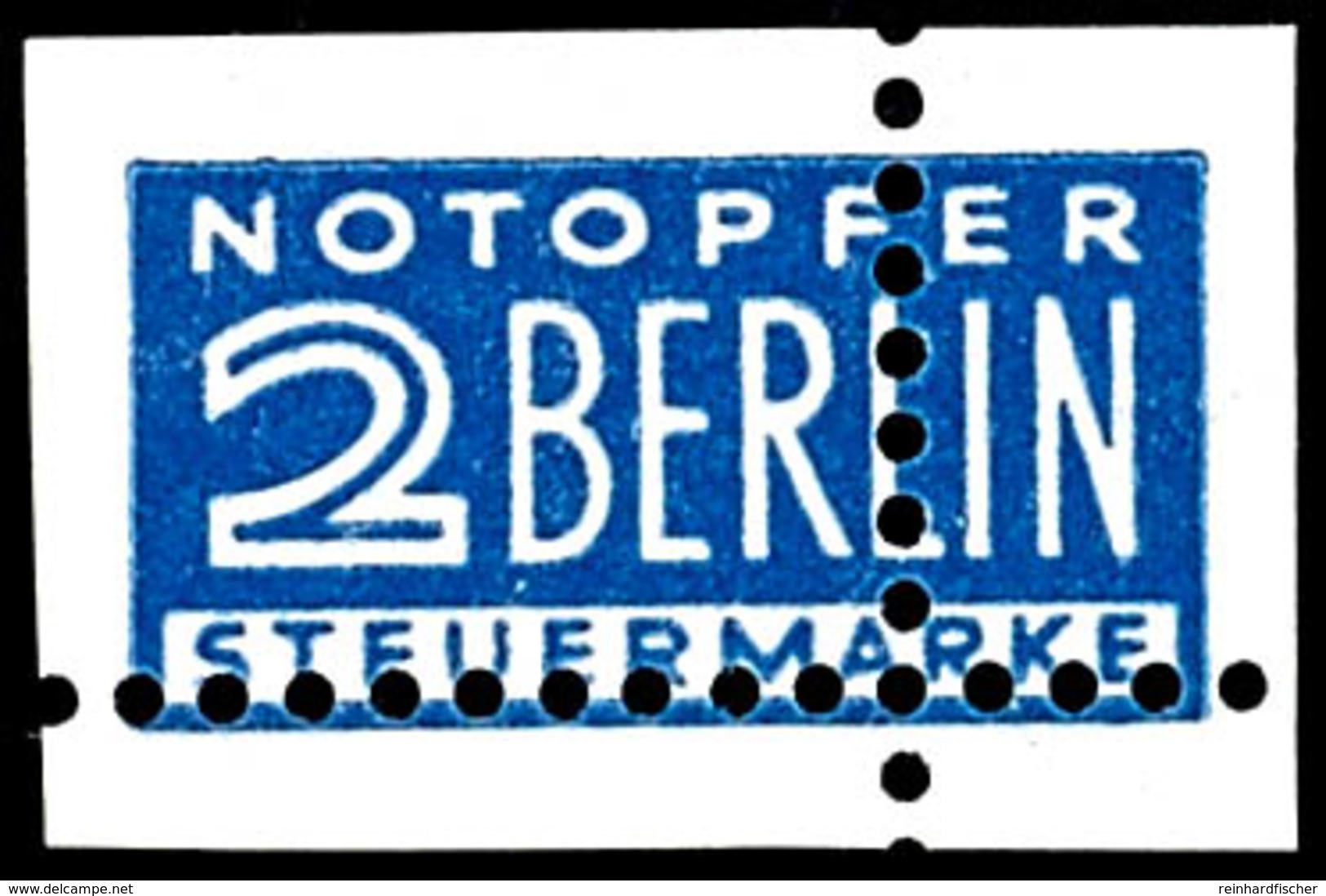 2 Pfg. Mit Stark Verschobener Zähnung, Dadurch An Den Bildrändern Ungezähnt, Postfrisch, Von Dieser Abart Sind Nur 200 S - Altri & Non Classificati