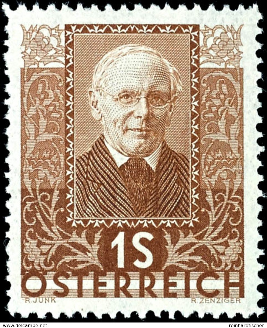 1931, 10 Gr. - 1S. Dichter, Postfrisch Kpl., Mi. 200.-, Katalog: 524/29 ** - Other & Unclassified