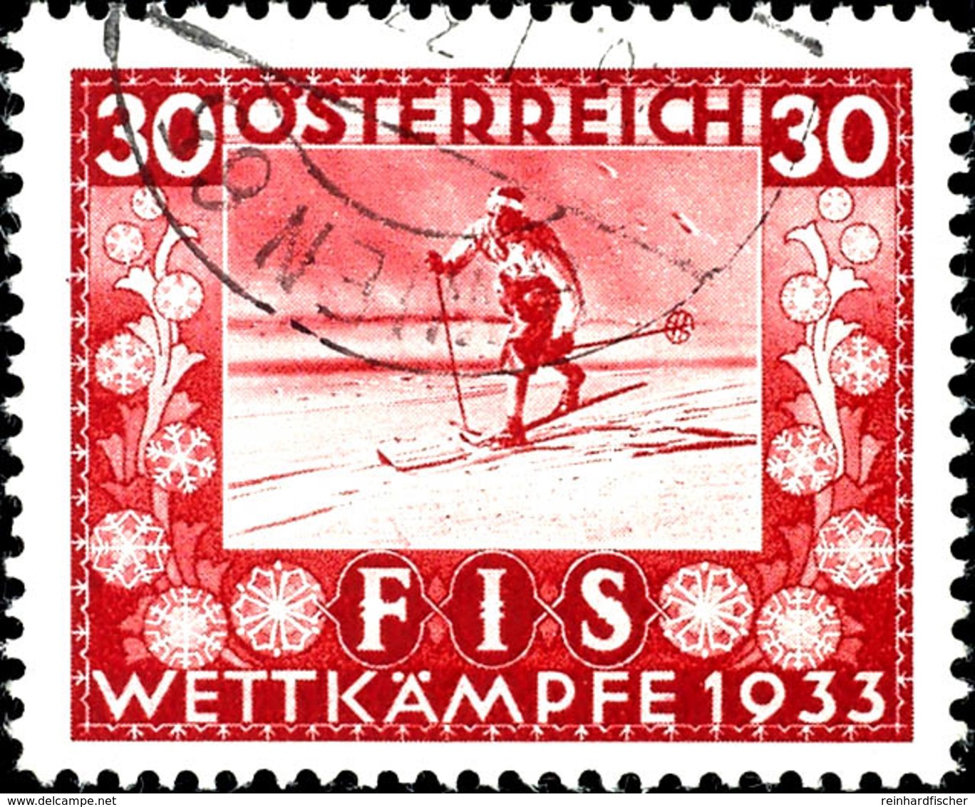 1933, 12 - 50 Gr. FIS Komplett, Tadellos Gestempelt, Mi. 630.-, Katalog: 551/54 O - Altri & Non Classificati