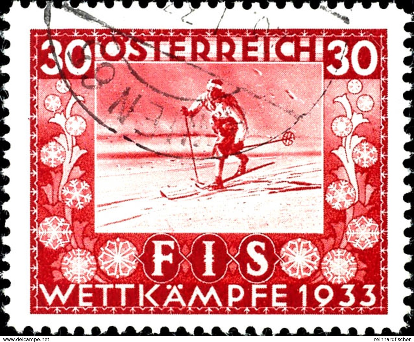 1933, 12 - 50 Gr. FIS Komplett, Tadellos Gestempelt, Mi. 630.-, Katalog: 551/54 O - Other & Unclassified