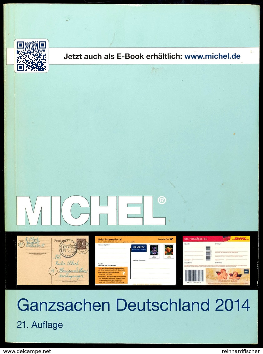 MICHEL Ganzsachen Deutschland 2014, Sehr Gut Erhaltenes, Fast Unbenutztes, Gebrauchtes 855 Seitenwerk, Neupreis 79,- Eur - Altri & Non Classificati