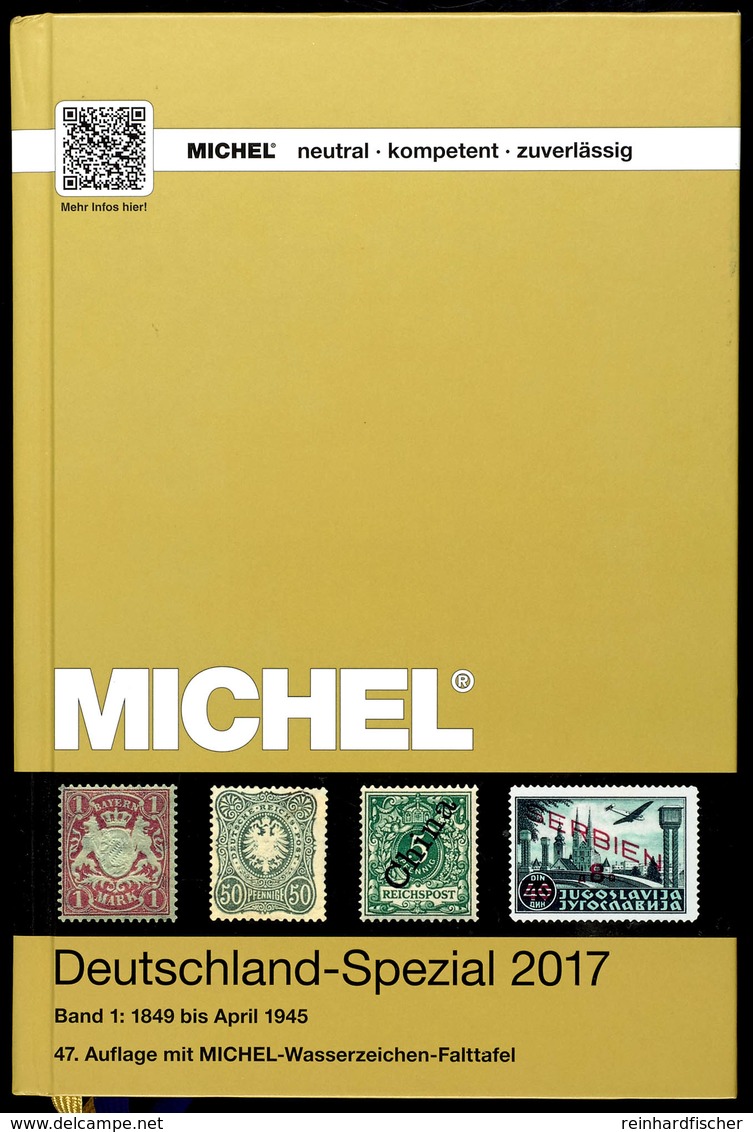 MICHEL DEUTSCHLAND SPEZIAL 2017, Band 1, Neuwertig (wenig Unbenutzt), Neupreis 88,- Euro - Other & Unclassified