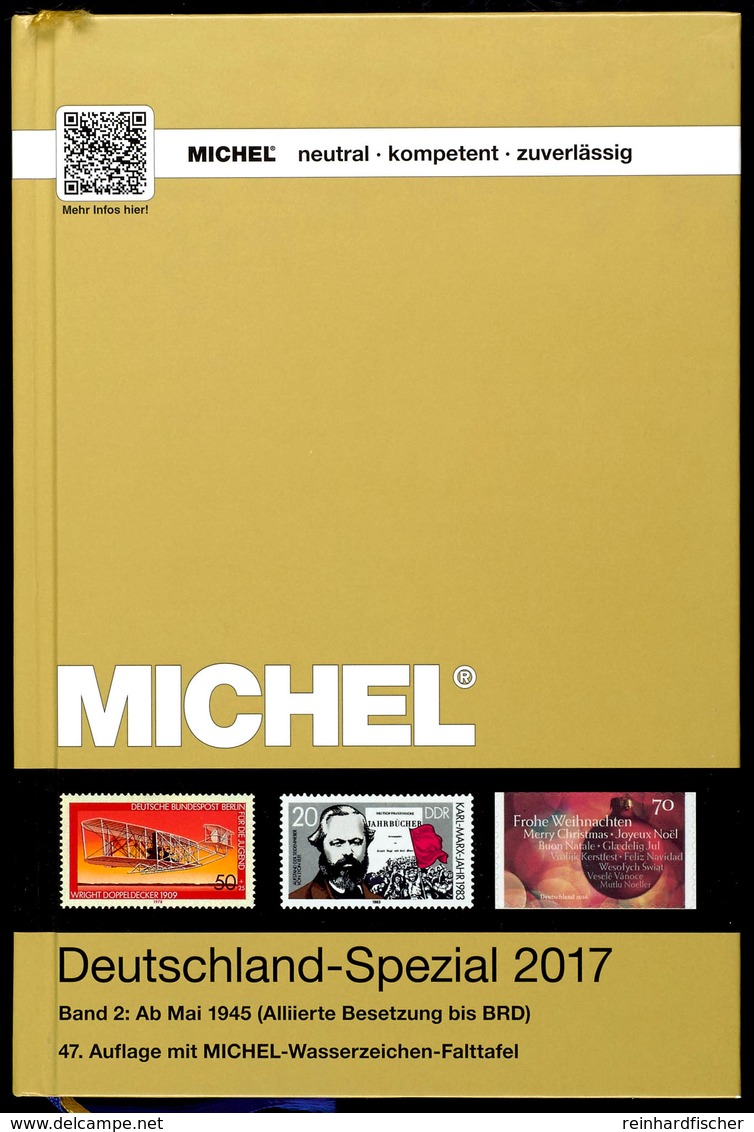 MICHEL DEUTSCHLAND SPEZIAL 2017, Band 2, Neuwertig (wenig Unbenutzt), Neupreis 88,- Euro - Other & Unclassified