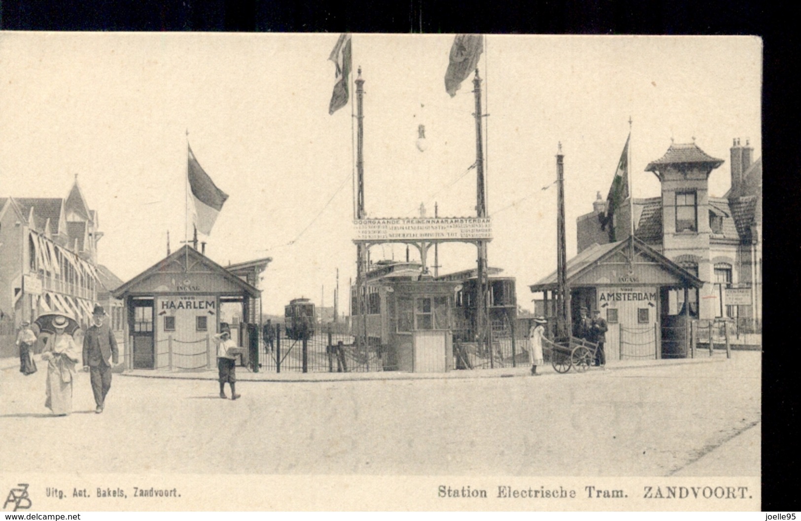 Zandvoort - Haarlem - Station Electrische Tram - 1900 - Haarlem