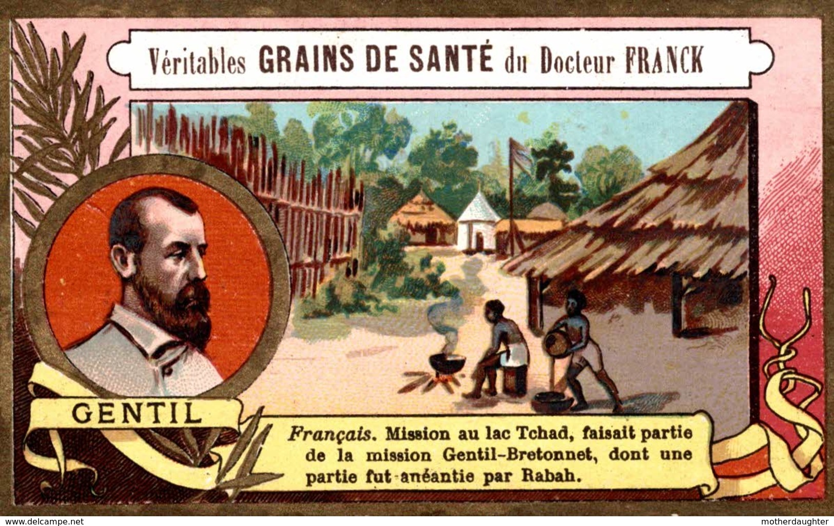 CHROMO GRAINS DE SANTE DU DOCTEUR FRANCK LES EXPLORATEURS GENTIL - Autres & Non Classés