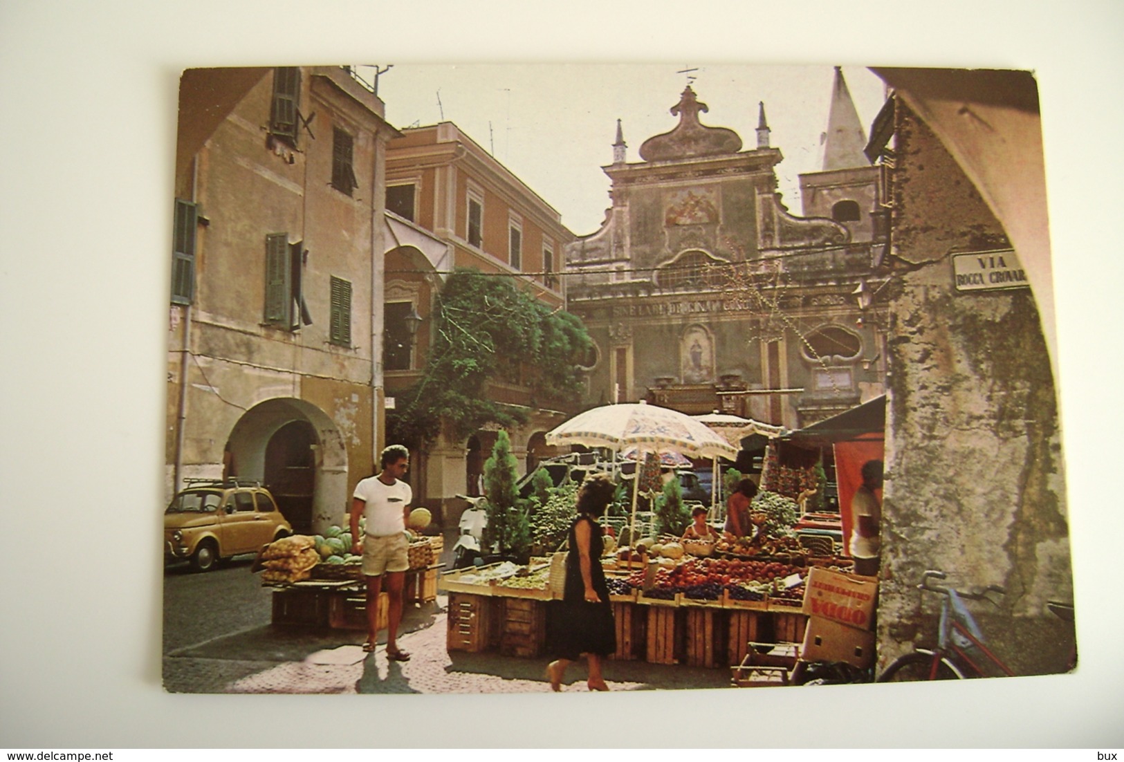 PIETRA  LIGURE   Market   MERCATO  VIAGGIATA COME DA FOTO - Märkte