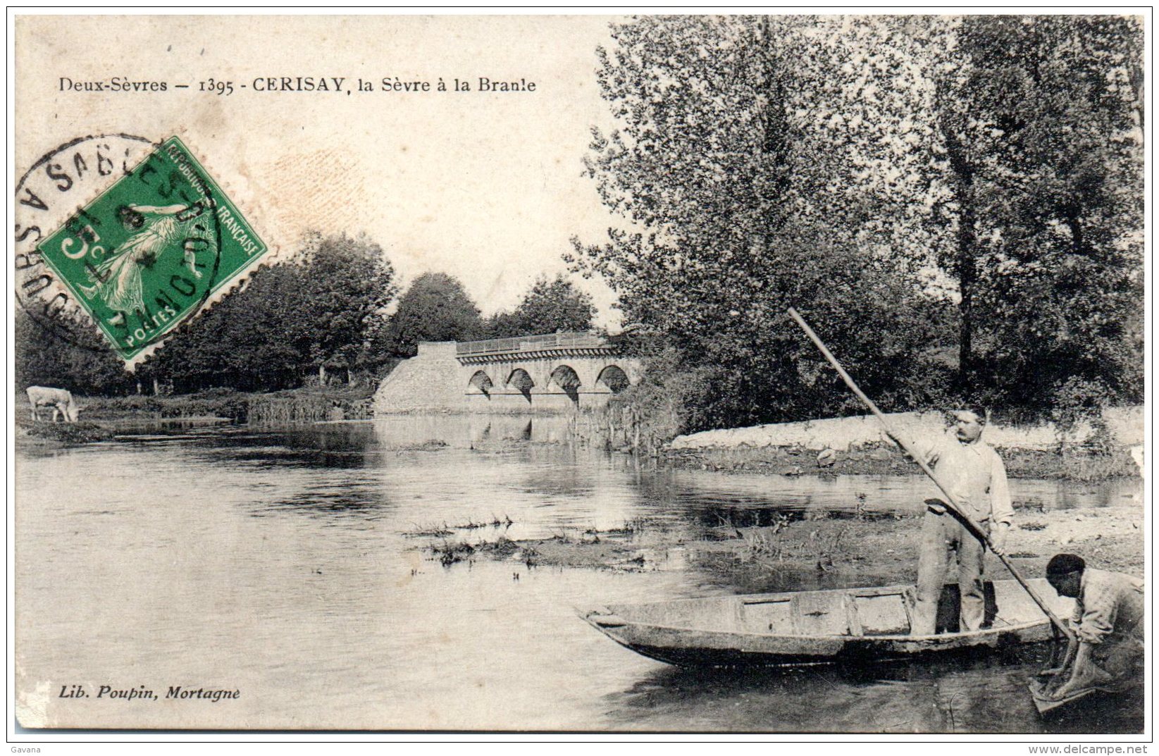 79 CERISAY - La Sèvre à La Branle - Cerizay