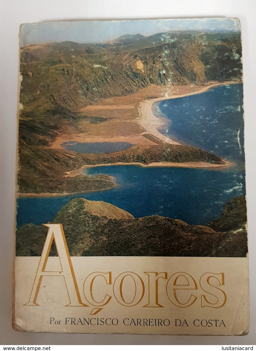 AÇORES - MONOGRAFIAS -  (Autor: Francisco Carreiro Da Costa - 1969) - Libros Antiguos Y De Colección